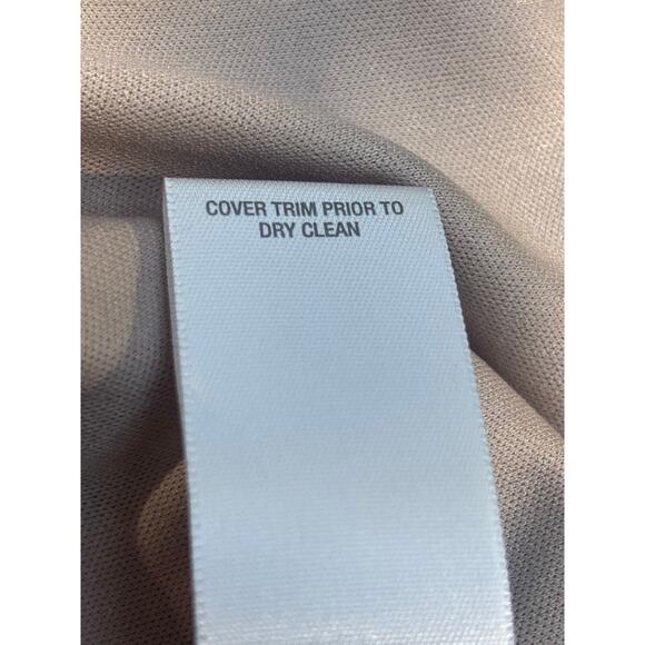 Dress Barn Career Office Dress 12 Short Sleeve Black Tan Lined Figure Flattering - Picture 7 of 9